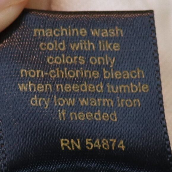 Outback Red White Linen Drew Fit Pants Size 6 - Picture 8 of 10